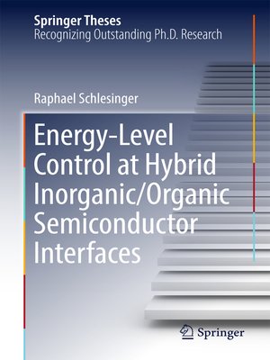 cover image of Energy-Level Control at Hybrid Inorganic/Organic Semiconductor Interfaces